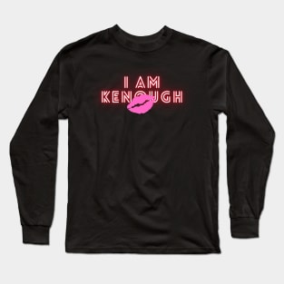 I am Kenough Kiss Long Sleeve T-Shirt